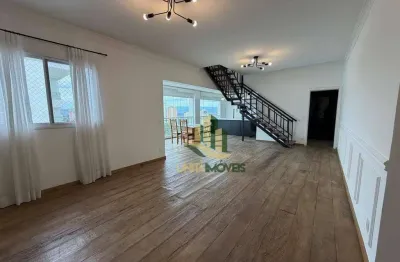 Cobertura com 4 dormitórios à venda, 330 m² por r$ 3.800.000,00 - vila adyana - são josé dos campos/sp