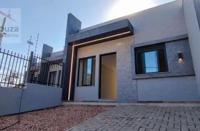 Casa com 2 dormitórios à venda, 50 m² por r$ 350.000,00 - santo inácio - esteio/rs