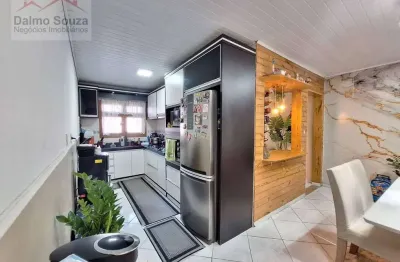 Casa com 2 dormitórios à venda, 73 m² por r$ 399.000,00 - capão da cruz - sapucaia do sul/rs