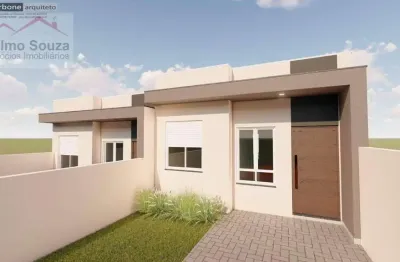 Casa com 2 dormitórios à venda, 58 m² por r$ 298.900 - vargas - sapucaia do sul/rs
