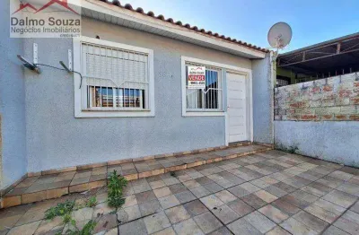 Casa com 1 dormitório à venda, 31 m² por r$ 199.900,00 - três marias - esteio/rs