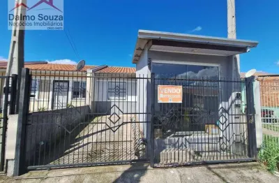 Casa com 2 dormitórios à venda, 48 m² por r$ 225.000 - vila três marias - esteio/rs
