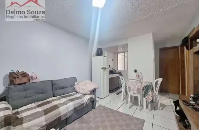 Apartamento com 2 dormitórios à venda, 38 m² por r$ 149.900,00 - pasqualini - sapucaia do sul/rs