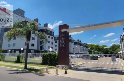 Apartamento com 3 dormitórios à venda, 65 m² por r$ 289.000 - parque claret - esteio/rs