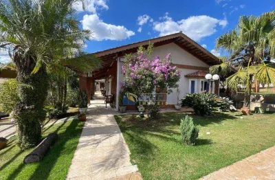 CASA TÉRREA para VENDA ou LOCAÇÃO em CONDOMÍNIO FECHADO em ATIBAIA com 3 Dorms, Piscina, Área Gourmet, Amplo Quintal Gramado no CONDOMÍNIO SHAMBALA I