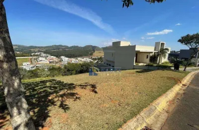 Terreno à venda de 514m² sem vizinho de fundos e com vista incrível em rua sem saída no condomínio vale das águas em bragança paulista!!