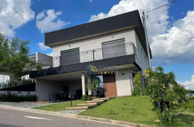 Sobrado novo à venda com 4 suítes, piscina, área gourmet integrada na parte mais alta do condomínio tipo clube vale das águas!!