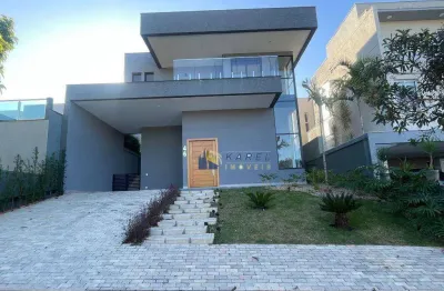 Sobrado novo para venda ou locação com 4 suítes, quintal gramado, piscina e área gourmet no cond. tipo clube campos do conde!!