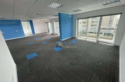 Sala comercial de 154m² de área útil com 4 banheiros, 4 vagas, 4 varandas, ar condicionado no edifício w/paulista offices na rua vergueiro 360.