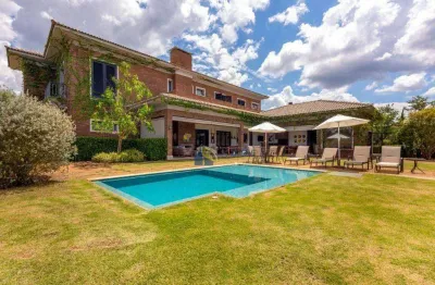 Sobrado à venda com 3000m² de terreno, muito verde, 4 suítes, piscina em condomínio fechado tipo clube fazenda dona carolina em itatiba/sp