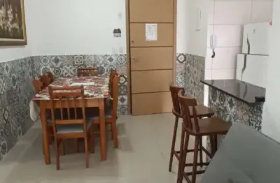 Apartamento  para locação 02 dormitórios. (01 suíte) - mobiliado - 200 metros da praia