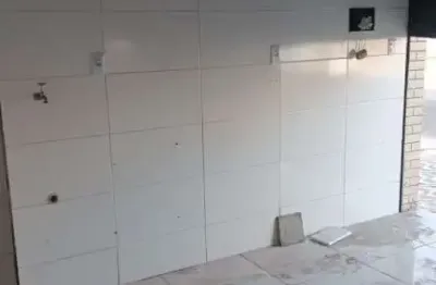 Loja 16m² privativos com banheiro em Anhanguera, Praia Grande