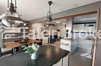 Apartamento mobiliado de alto padrão com varanda gourmet na vila adyana, sao jose dos campos - sp