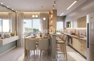 Apartamento na planta - à poucos minutos da embraer. 2 doms. suíte e varanda. entrada em até 60x