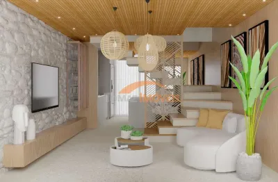 Casa em condomínio fechado com 2 quartos à venda na village, 4, village, imbituba por r$ 538.449