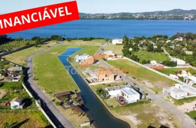 Terreno à venda na condomínio aqualina, 89, araçatuba, imbituba por r$ 465.000