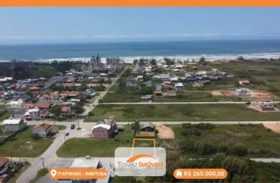 Terreno à venda na rua a 8, 175, itapiruba, imbituba por r$ 265.000