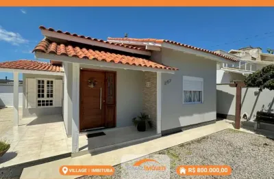 Casa com 3 quartos à venda na rua vereador nilson inácio alves, 18, village, imbituba, 91 m2 por r$ 800.000