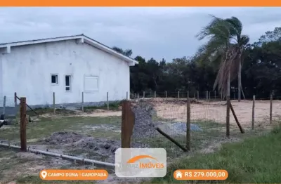 Terreno à venda na campo duna, 89, campo duna, garopaba por r$ 279.000