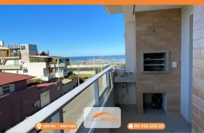 Apartamento com 2 quartos à venda na presidente vargas, 829, centro, imbituba por r$ 950.000