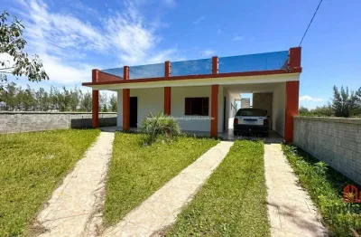 Casa com 3 dormitórios à venda, 140 m² por r$ 410.000,00 - lagoa cortada - balneário gaivota/sc