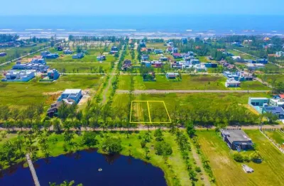 Terreno à venda, 348 m² por r$ 199.000,00 - lagoa cortada - balneário gaivota/sc