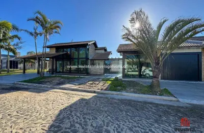Casa com 3 dormitórios à venda, 149 m² por r$ 970.000,00 - lagoa cortada - balneário gaivota/sc
