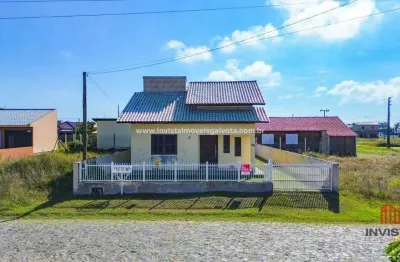 Casa com 2 dormitórios à venda, 90 m² por r$ 490.000,00 - santa fé i - balneário gaivota/sc