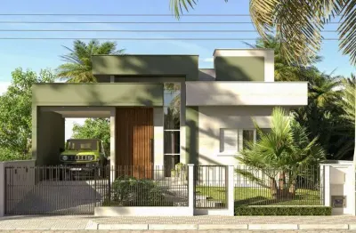 Casa com 3 dormitórios à venda, 96 m² por r$ 750.000,00 - lagoa cortada - balneário gaivota/sc