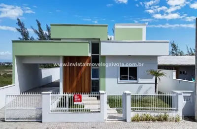 Casa com 3 dormitórios à venda, 96 m² por R$ 750.000,00 - Lagoa Cortada - Balneário Gaivota/SC