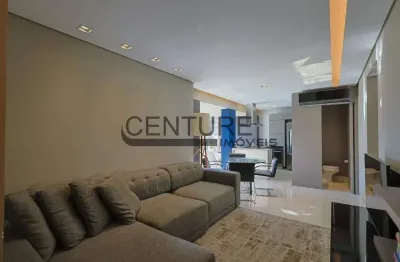 Apartamento mobiliado com 2 suítes e vista privilegiada