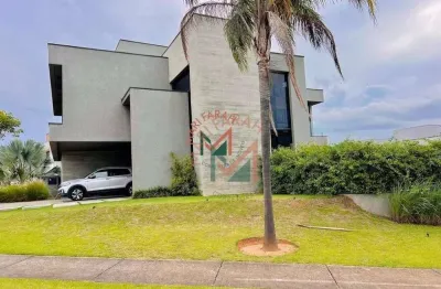 Casa com 5 dormitórios à venda, 426 m² por r$ 4.590.000,00 - condomínio alphaville nova esplanada - votorantim/sp