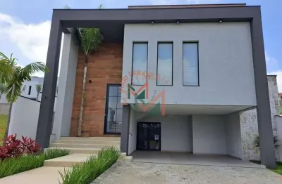 Casa com 3 dormitórios à venda, 296 m² por r$ 2.589.000,00 - condomínio alphaville nova esplanada - votorantim/sp