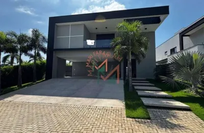 Casa com 4 dormitórios à venda, 370 m² por r$ 2.980.000,00 - condomínio alphaville nova esplanada - votorantim/sp