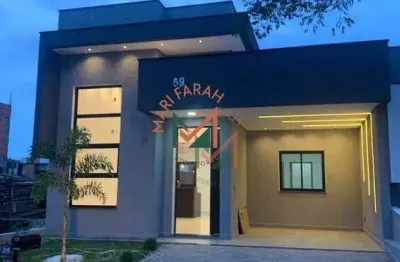 Casa com 3 dormitórios à venda, 110 m² por r$ 799.000,00 - condomínio terras de são francisco - sorocaba/sp