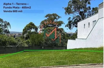 Terreno à venda, 405 m² por r$ 689.000,00 - condomínio alphaville nova esplanada - votorantim/sp