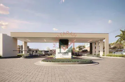 Terreno à venda, 300 m² por r$ 350.000 - condomínio terras alpha nova esplanada - votorantim/sp