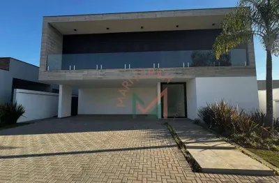 Casa com 4 dormitórios à venda, 466 m² por r$ 3.500.000,00 - condomínio alphaville nova esplanada - votorantim/sp