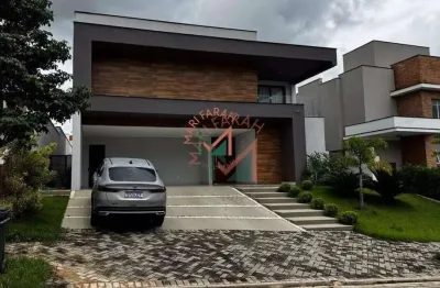 Casa com 4 dormitórios à venda, 349 m² por r$ 3.250.000,00 - condomínio alphaville nova esplanada - votorantim/sp