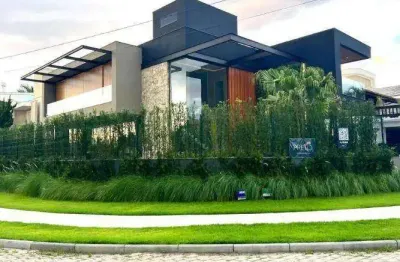 Casa com 5 dormitórios à venda, 542 m² por r$ 13.550.000,00 - jurerê internacional - florianópolis/sc