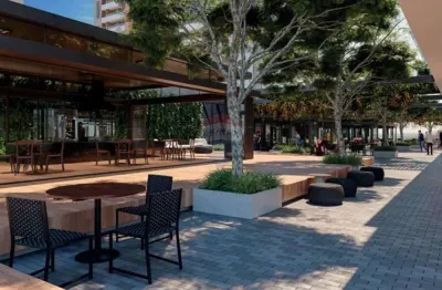 Loja para locação no City Mall, sendo 1 sala ampla, com 2 banheiros e 1 copa