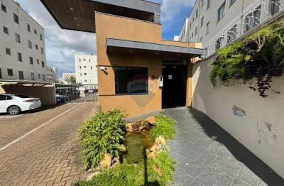 Apartamento para locação no Residencial Guanabara , com 2 quartos, banheiro, 1 vaga de garagem coberta, próximo ao Supermercado Confiança