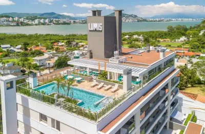 Apartamento com 2 quartos à venda na rodovia haroldo soares glavan, 795, cacupé, florianópolis por r$ 1.255.000