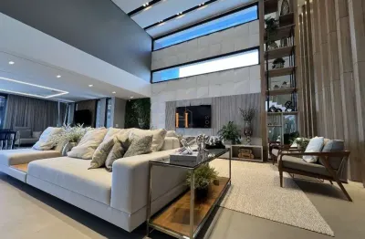 Casa em condomínio fechado com 4 quartos à venda na rua das laranjeiras, 1, bosque das mansões, são josé por r$ 12.000.000