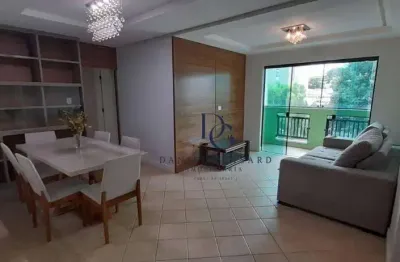 Apartamento com 3 dormitórios para alugar, 105 m² por R$ 3.691,00/mês - Jardim das Nações - Taubaté/SP