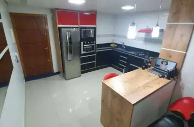Cobertura com 2 dormitórios à venda, 134 m²  - vila falchi - mauá/sp