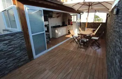 Cobertura com 2 dormitórios à venda, 134 m²  - vila falchi - mauá/sp