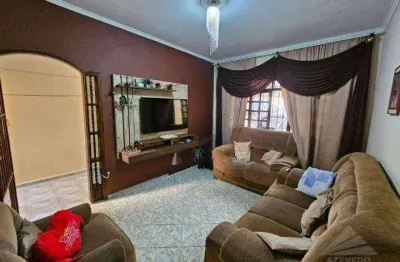 Sobrado com 4 dormitórios à venda, 201 m² por r$ 430.000,00 - vila nova mauá - mauá/sp