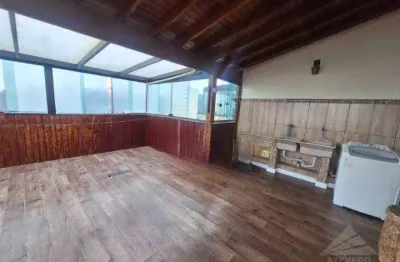 Cobertura com 3 dormitórios à venda, 114 m² por r$ 660.000,00 - parque são vicente - mauá/sp