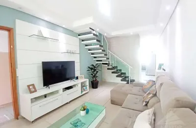 Sobrado com 3 dormitórios à venda, 237 m² por r$ 850.000,00 - vila nossa senhora das vitórias - mauá/sp